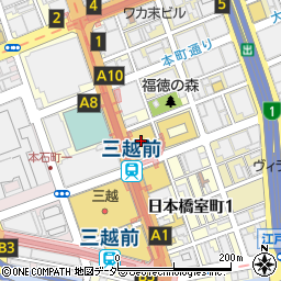 ナショナルオーストラリア銀行　東京支店周辺の地図
