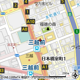 肥後銀行東京支店 ＡＴＭ周辺の地図