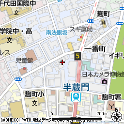 東京都千代田区一番町13周辺の地図