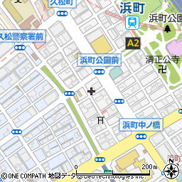 東京都中央区日本橋浜町2丁目18-9周辺の地図