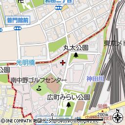 東京都中野区弥生町6丁目5-3周辺の地図