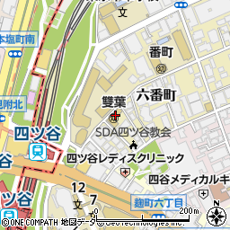 東京都千代田区六番町11-1周辺の地図