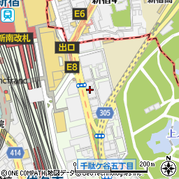 ギャップジャパン株式会社周辺の地図