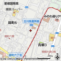 日本地工株式会社　多摩営業所周辺の地図