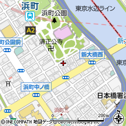 東京都中央区日本橋浜町2丁目52-3周辺の地図