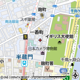 東京都千代田区一番町29-5周辺の地図