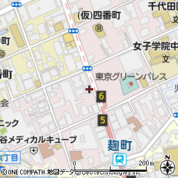 東京都千代田区二番町12-2周辺の地図