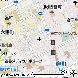 東京都千代田区二番町12周辺の地図
