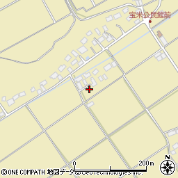千葉県山武郡横芝光町宝米344周辺の地図