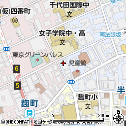 千代田区立一番町特別養護老人ホーム周辺の地図