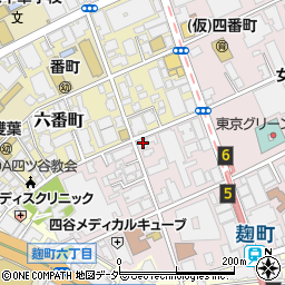 東京都千代田区二番町12-12周辺の地図