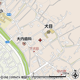 東京都八王子市犬目町484-17周辺の地図