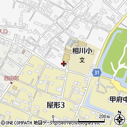 峰本自治会館周辺の地図