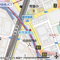 東京都中央区日本橋本石町3丁目1周辺の地図