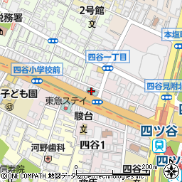 ホテル京阪東京四谷周辺の地図