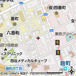 東京都千代田区二番町12-10周辺の地図