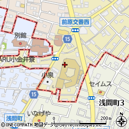 東京工学院専門学校　入学相談室周辺の地図