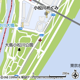 小松川千本桜公園トイレ２周辺の地図