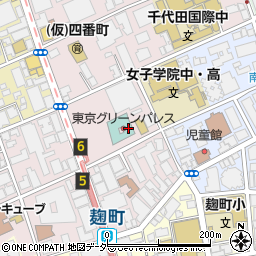 東京都千代田区二番町2-12周辺の地図