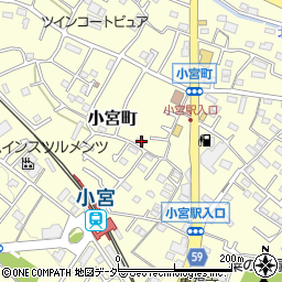 東京都八王子市小宮町796周辺の地図
