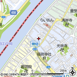 千葉県市川市押切4-12周辺の地図