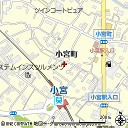 東京都八王子市小宮町780周辺の地図