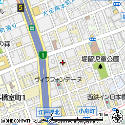東京都中央区日本橋小舟町3周辺の地図