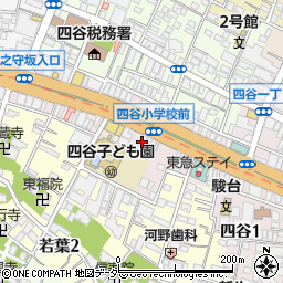 東京都新宿区四谷2丁目周辺の地図