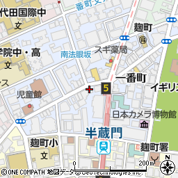東京都千代田区一番町13-16周辺の地図