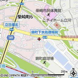 サイクルベースあさひ立川柴崎町店周辺の地図