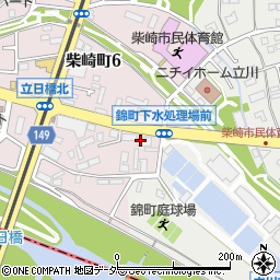 サイクルベースあさひ立川柴崎町店周辺の地図