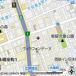 日本製麻株式会社　東京支店周辺の地図