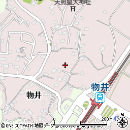 千葉県四街道市物井735周辺の地図