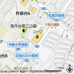コープ花見川店周辺の地図