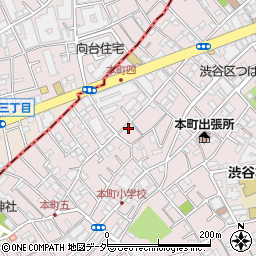 アパルトマンＫＡＩ渋谷周辺の地図