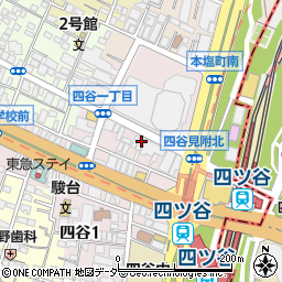 大衆スタンド 神田屋 四谷店周辺の地図