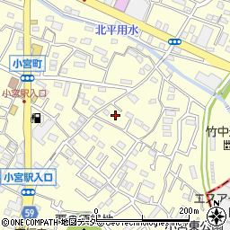 東京都八王子市小宮町977周辺の地図