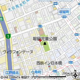 東京都中央区日本橋小舟町14周辺の地図