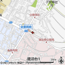 市企業局周辺の地図