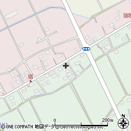 千葉県匝瑳市高2972周辺の地図