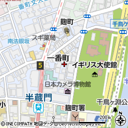 東京都千代田区一番町29-19周辺の地図