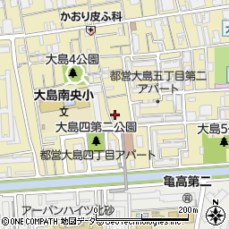 有限会社篠崎硝子工芸所周辺の地図