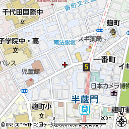 東京都千代田区一番町8-13周辺の地図