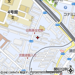 関東財務局津田沼第１住宅周辺の地図