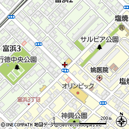 千葉興業銀行行徳 ＡＴＭ周辺の地図