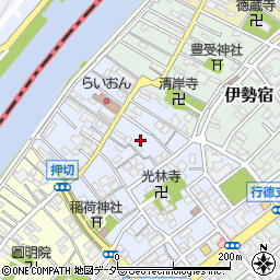 千葉県市川市押切9周辺の地図