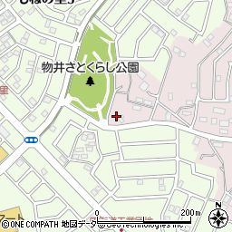 千葉県四街道市物井1318周辺の地図