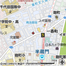 東京都千代田区一番町8-11周辺の地図