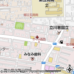 朝日新聞サービスアンカーＡＳＡ国立周辺の地図