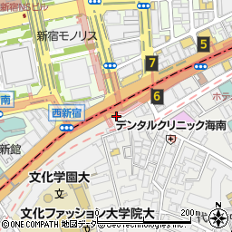 ニッポンレンタカー新宿南口営業所周辺の地図